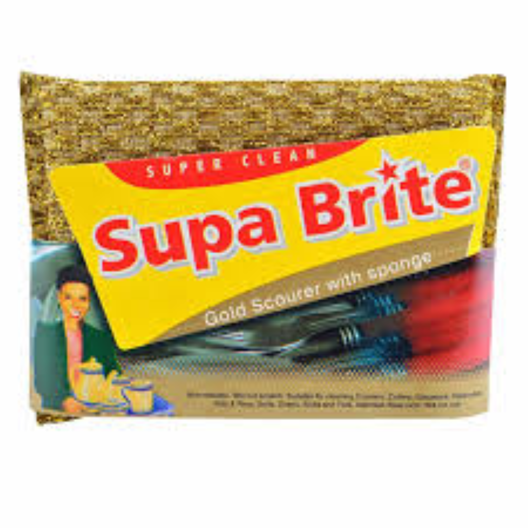 SUPA BRITE GOLD SCOURER